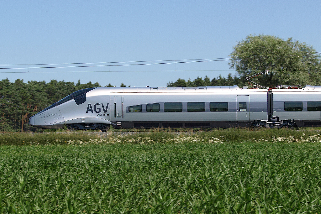 AGV Velim (1.7. 2008) - nstupce slavnho TGV