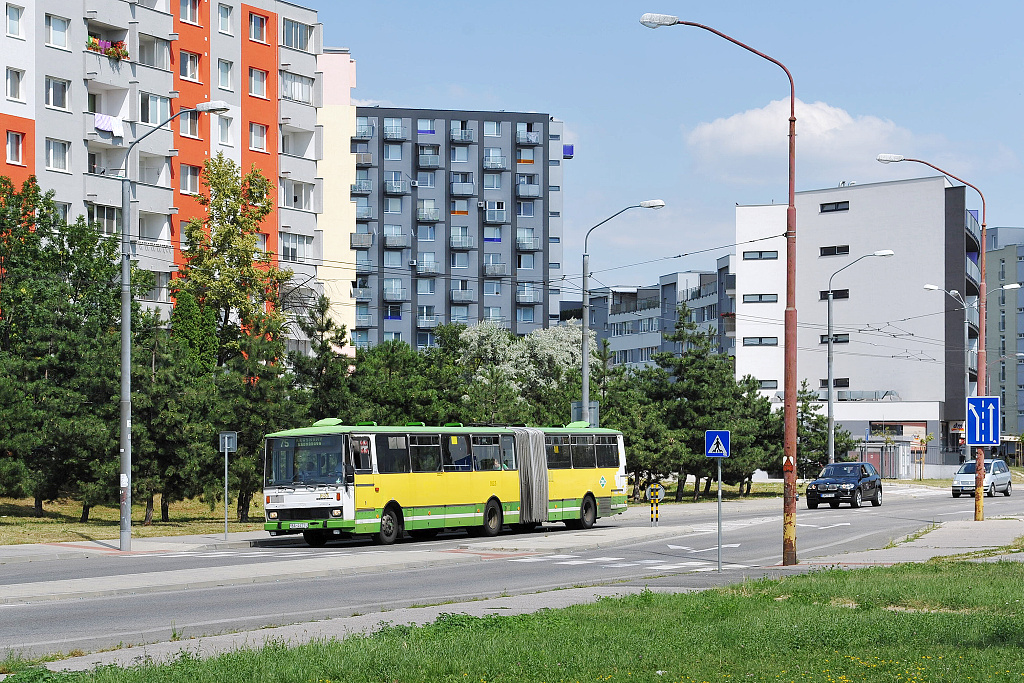 1623 Bratislava (8.7. 2013) - autobus Karosa B 741 CNG z roku 2005 upraven na pohon zemnm plynem - na lince 75