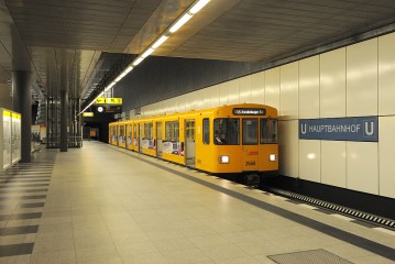 Zatm jen zrodek nov trasy U-Bahn linky U55