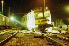 181.066 Tnit nad Orlic (5.3. 1995) - vykolejen na vhybce ve stanici