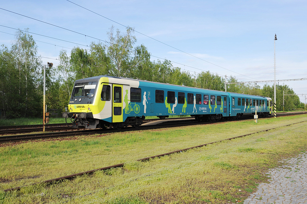 845.001 HK Slezsk Pedmst (10.5. 2017) - odklonov vlak Arriva 1043