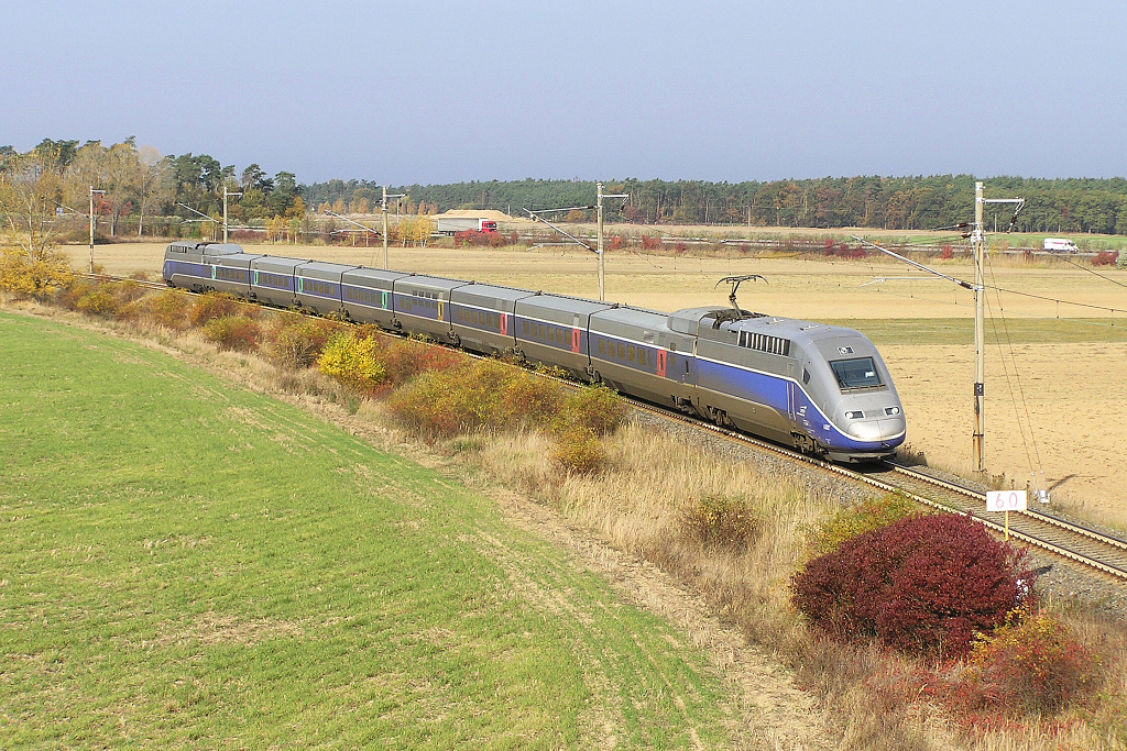 TGV 4401 Velim (25.10. 2004) - pro francouzsk eleznice SNCF