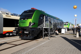 InnoTrans 2012 - Berln (19.9. 2012) - elektrick lokomotiva polskho vrobce ZNLE