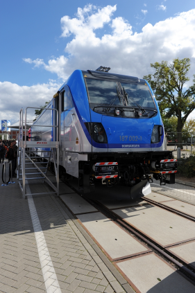 InnoTrans 2012 - Berln (19.9. 2012) - elektrick lokomotiva firmy Bombardier