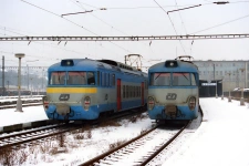 451.008 Beroun (27.1. 1996) - spolen s 451.094 