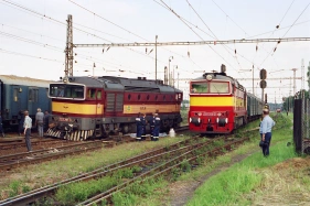 750.209 Tnit nad Orlic (21.6. 1994) - 753.297 vykolejen po vidlicov jzd pes vh. . 38, nesprvn sezen drtovod