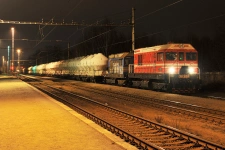 720.541 Hradec Krlov Slezsk Pedmst (1.2. 2014) - spolen s 721.517 ekaj na odjezd do Tebechovic